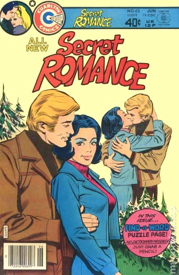 Secret Romance #43 FN 1979 Stock Image