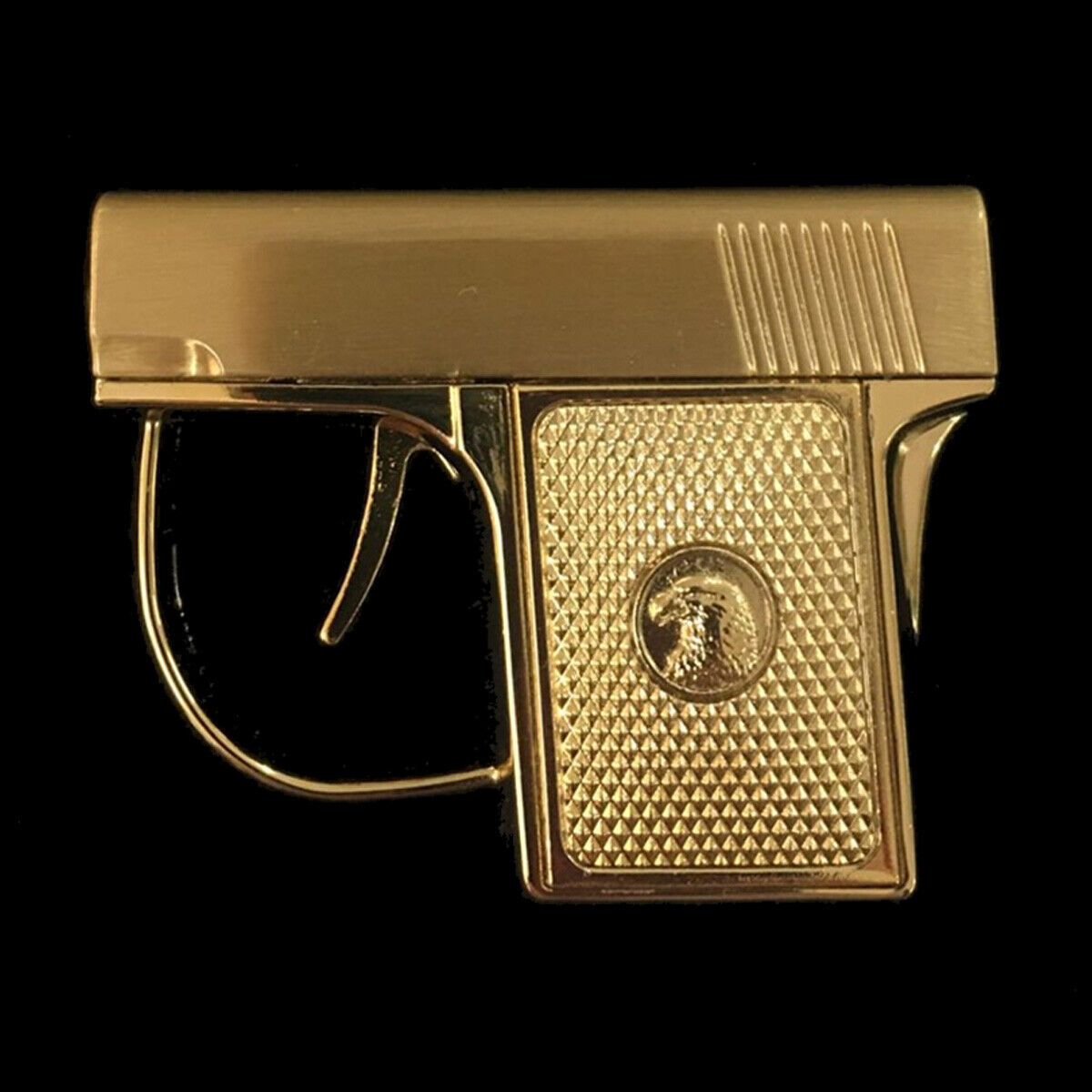 Mini *METAL* Pocket Pistol Gun Lighter Adjustable Jet Torch Flame Boxed 3 Colors