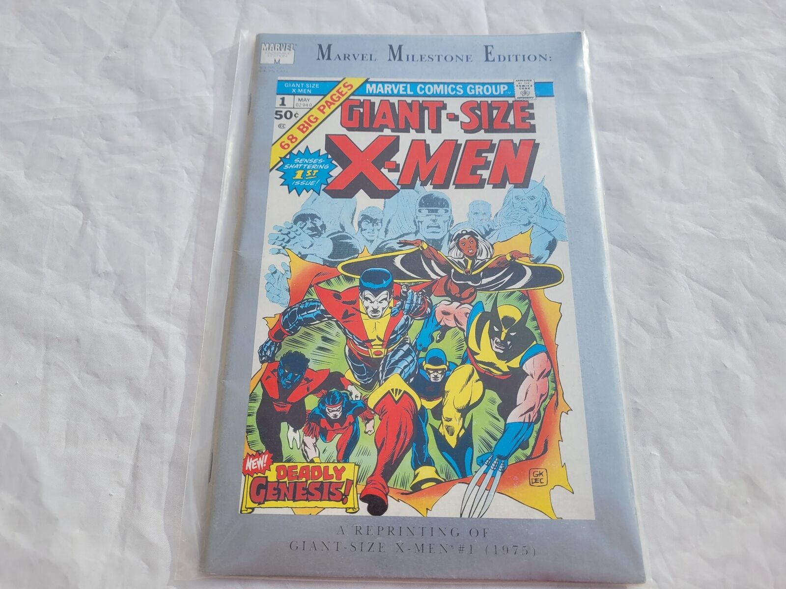 Milestone Edition Marvel Giant Size X Men No. 1 Reprint 68 Big Pages Comic Book