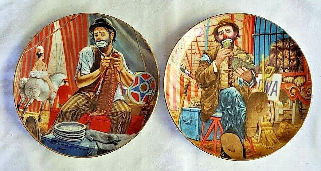 Circus World Museum 1982 Tommy The Clown Collector Plate Sample &  #3685A 