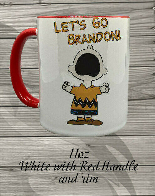 Let's Go Brandon - Charlie Brown - Ceramic MUG - 