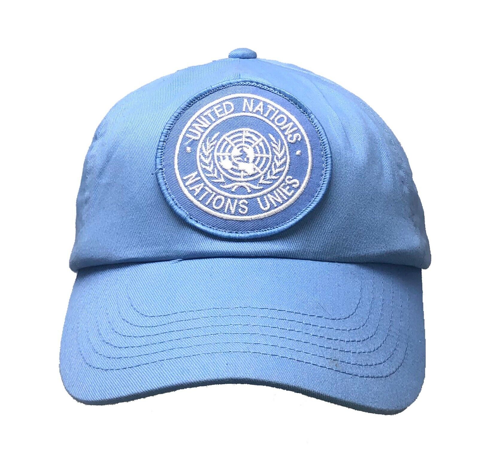 United Nations Peacekeeping Cap - UN Military Baseball Adjustable Hat