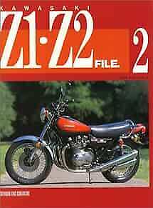 Kawasaki Z1 Z2 file 2 Z 900 super4 750RS part catalog maintenance Jap... form JP
