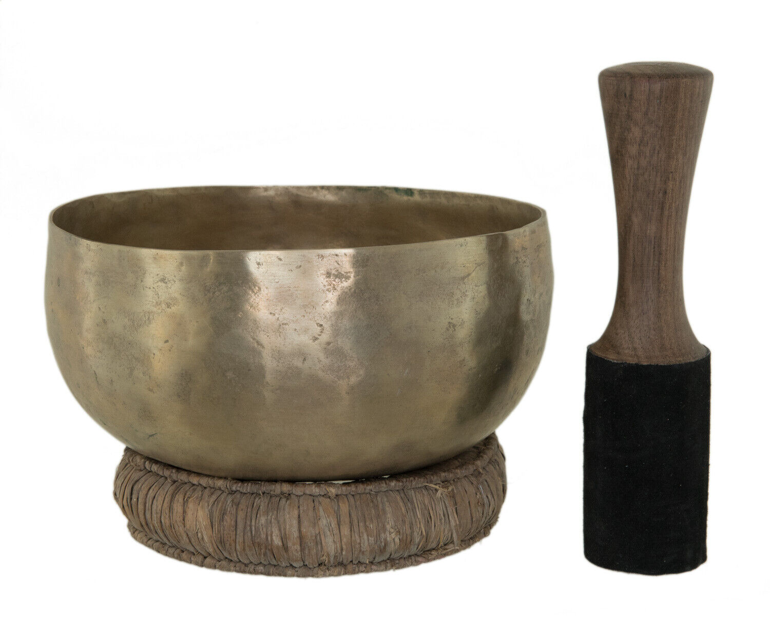 Antique - singing bowl - Tibetan - Thadobati Kopre 18.5 cm - 144 Hz-820gr 26206