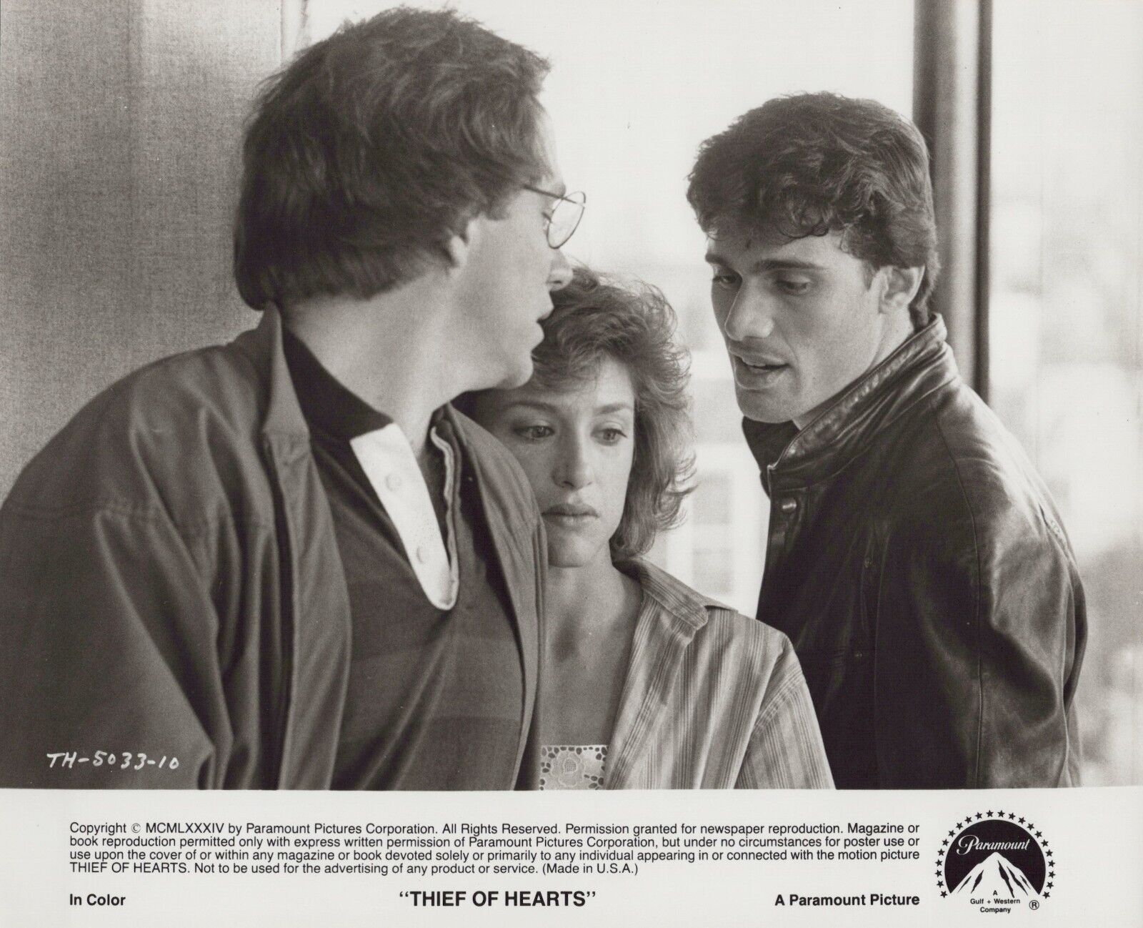 Steven Bauer + Barbara Williams in Thief of Hearts (1984) 🎬⭐ Photo K 271