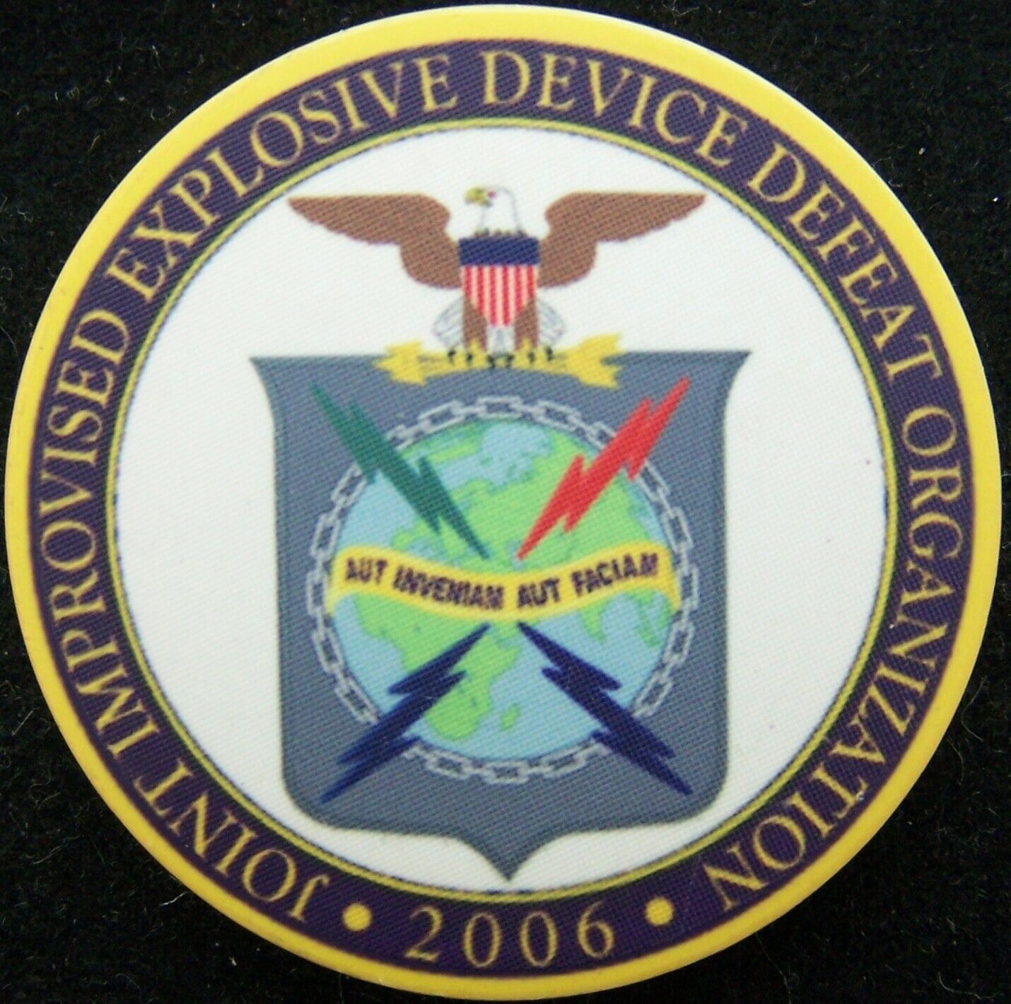 Joint Improvised Explosive Device Defeat Organization Commander Challenge Coin