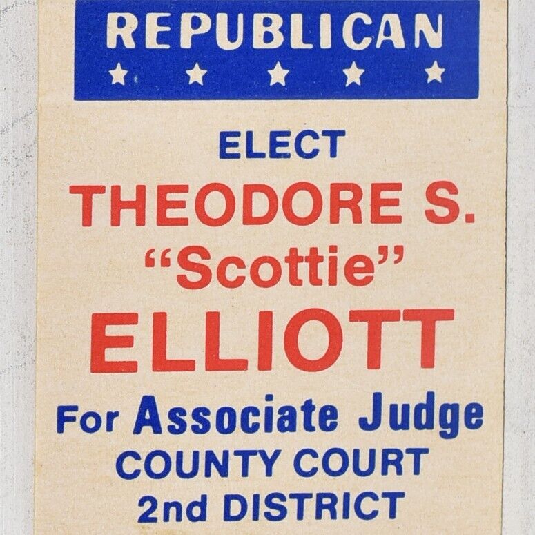 1960s Theodore S. Scottie Elliott Associate Judge St Clair County Osceola MO