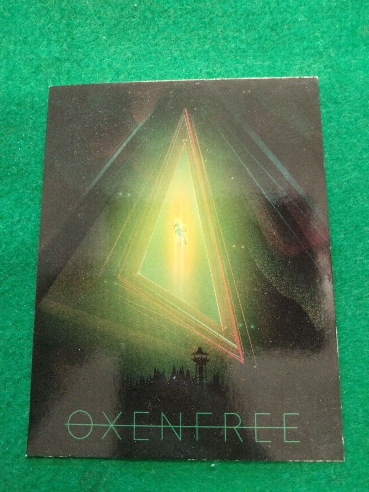 Oxenfree Limited Run Games Post Card Rare.