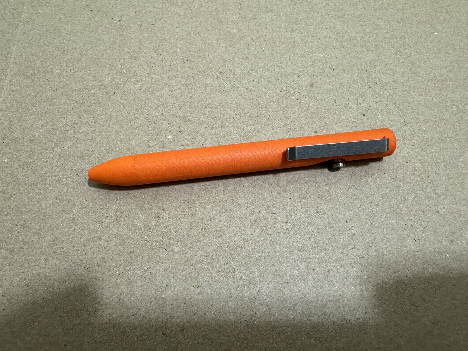 Tactile Turn Limited Release Short Bolt Action Pen - Orange G10 10-BA2-GOR-TTM