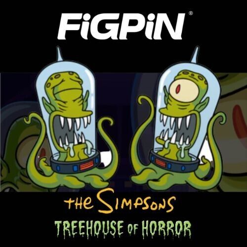 Figpin Kodos and Kang FIGPIN Set: The Simpsons Treehouse of Horror (2 pieces)