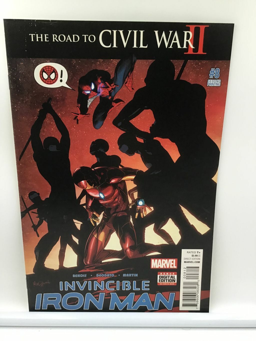 2016 Marvel Comics Invincible Iron Man The Road to Civil War 2
