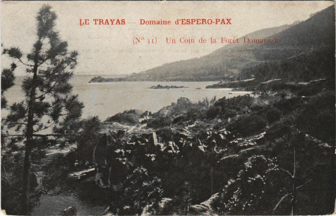 CPA LE TRAYAS A Coin of the Foret Tomorrowe - Domaine d\'Espero-Pax (1112244)
