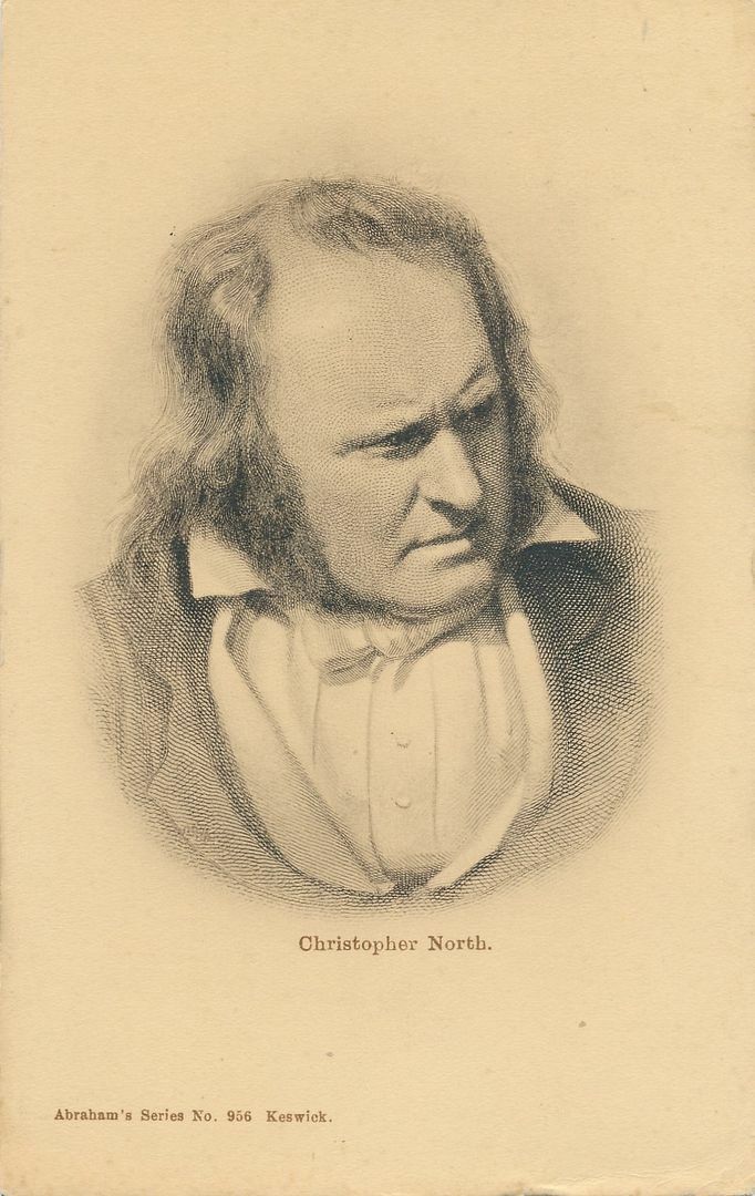 Christopher North - Scottish Writer and Critic  - Pseudonym for John Wilson
