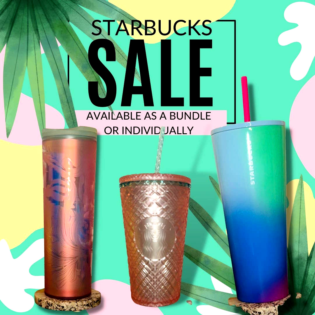 Brand New Starbucks Summer 2023 Limited Edition Tumblers
