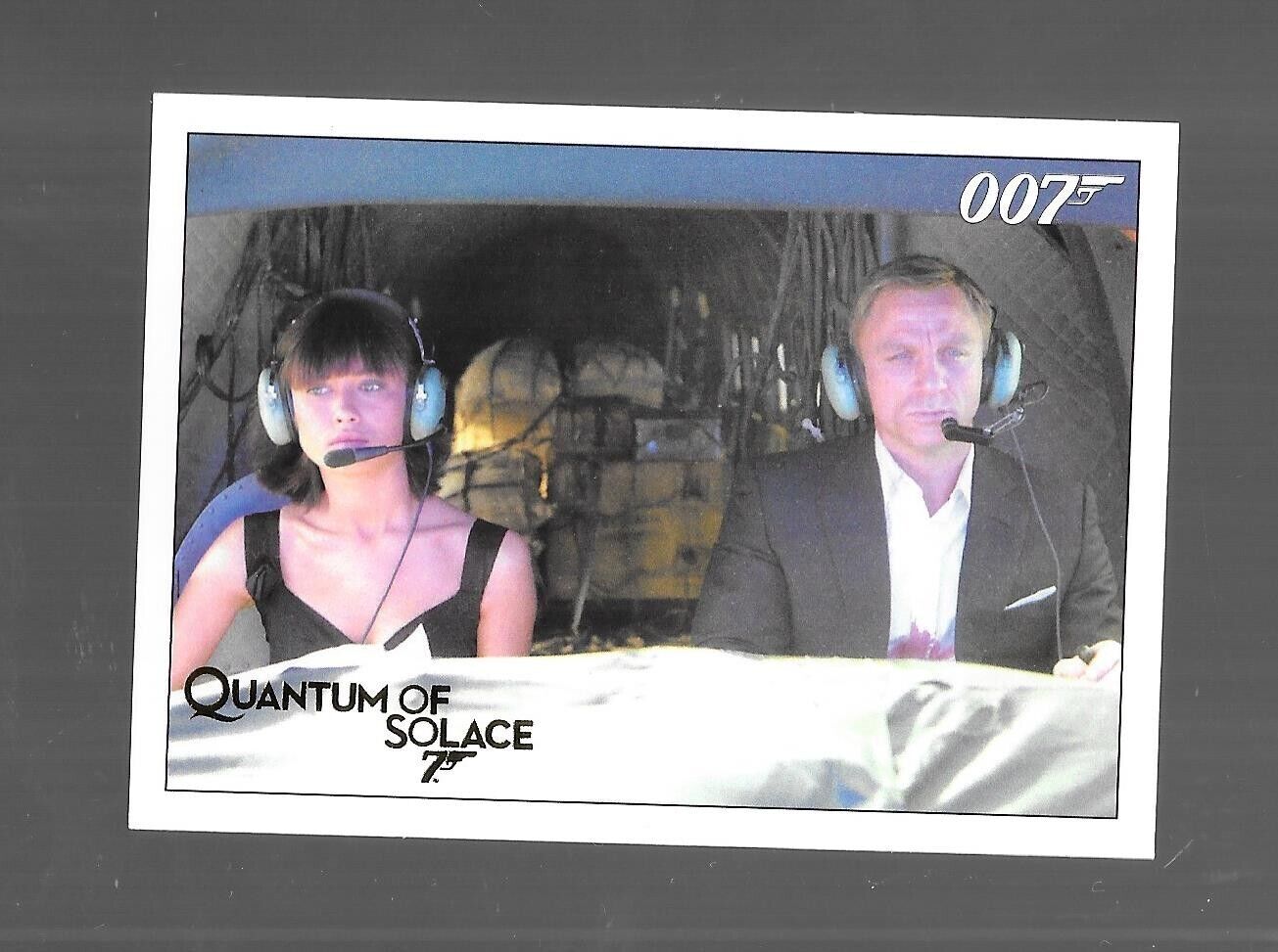 James Bond 2015 Archives Quantum of Solace Gold Foil Parallel Card 057 114/125