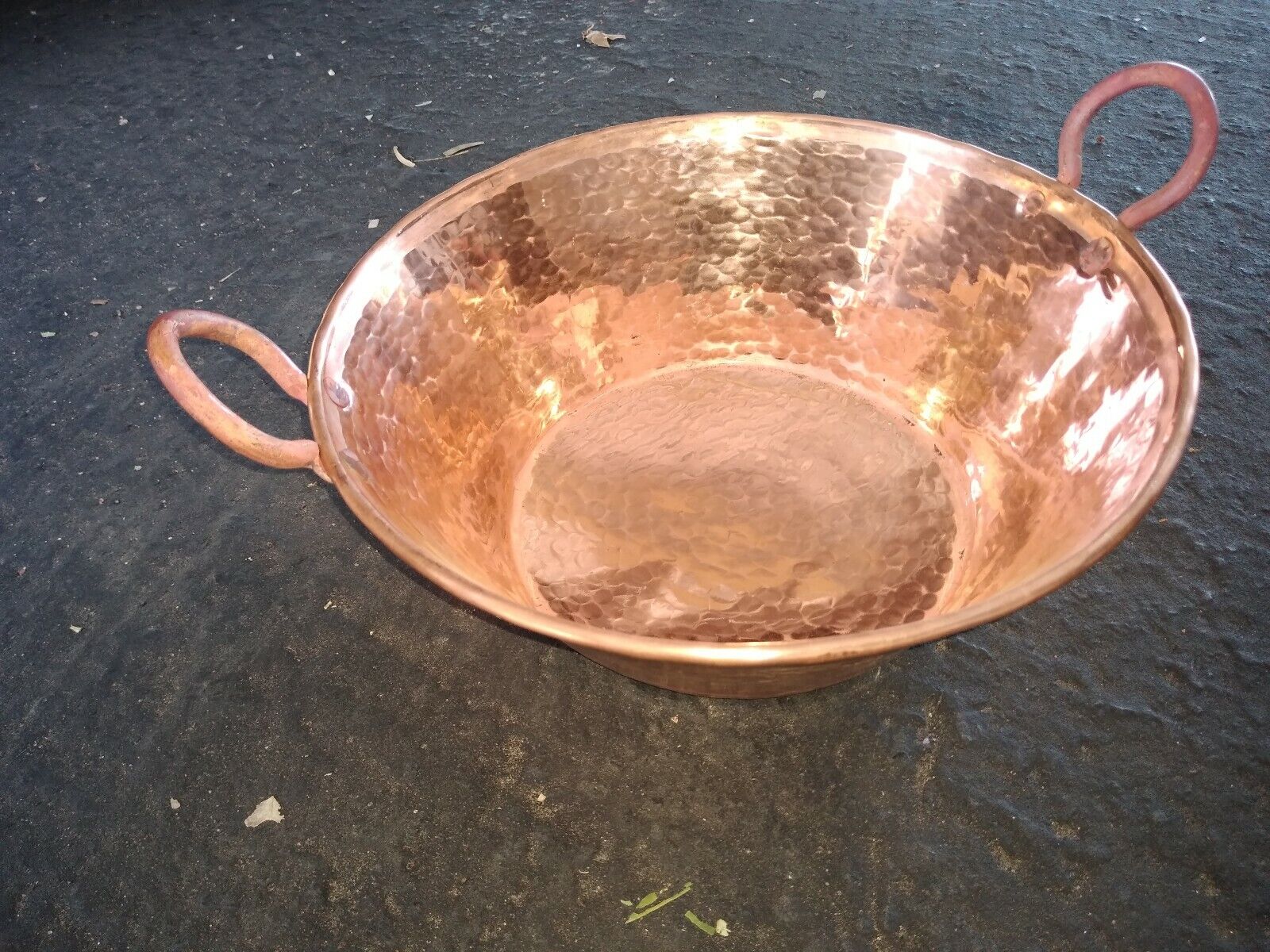 Mexican Pure Copper Pot for Carnitas Cazo. (11 x 5 in)