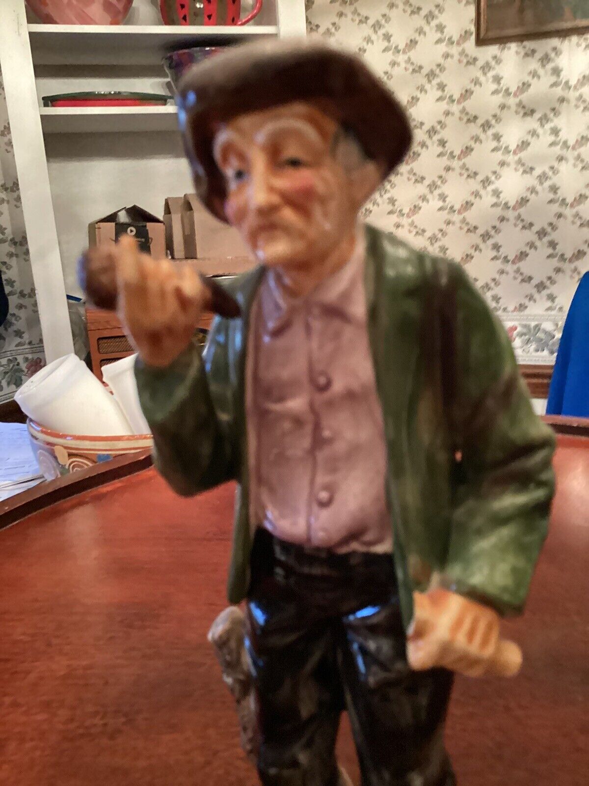 Wales Old Man Figurine,  Without Scythe. 8 Inch
