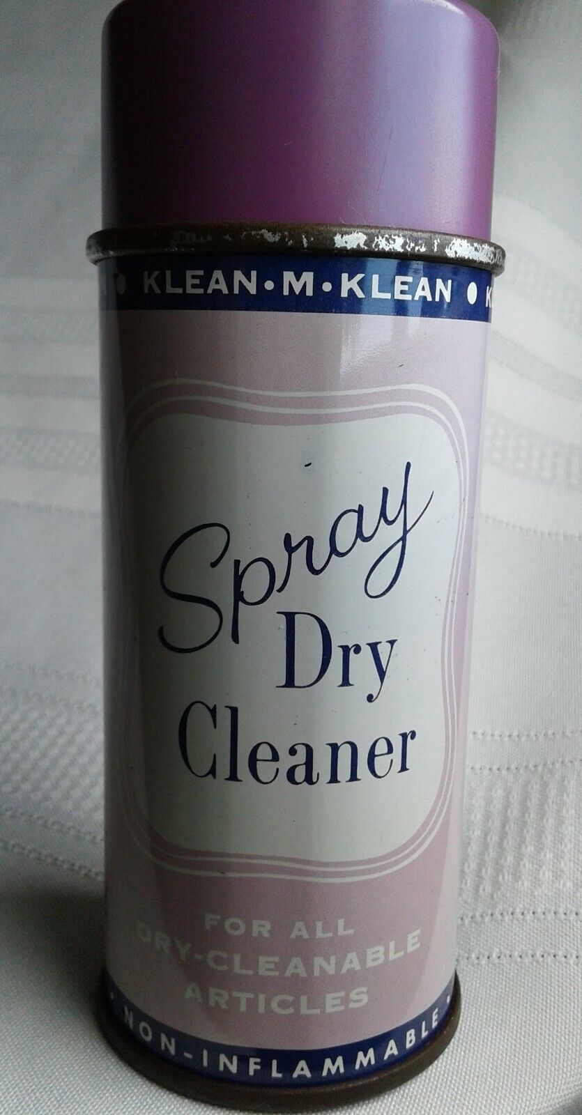 Vtg Spray Dry Cleaner Aerosol Can KLEAN-M-KLEAN Edison Bro Store Inc St Louis MO