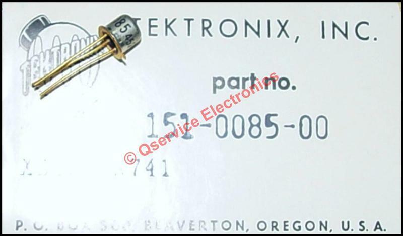 1 PCS Tektronix 151-0085-00  Custom transistor ( Sel From 2N741 )