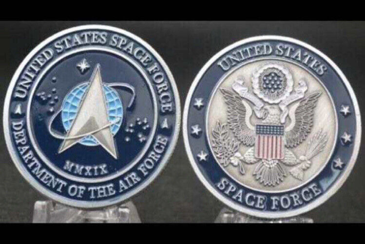 NEW U.S. Space Force -Great Seal Challenge Coin.