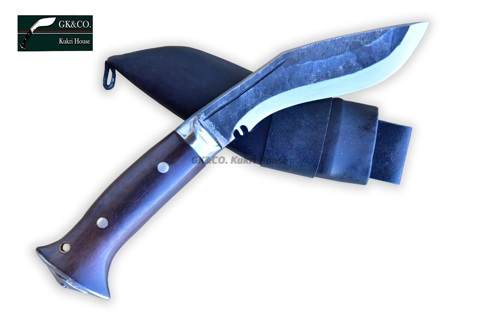 Genuine Gurkha Kukri-5 Inches Black Blade,Panawal Khukuri-Handmade(Packet knife)