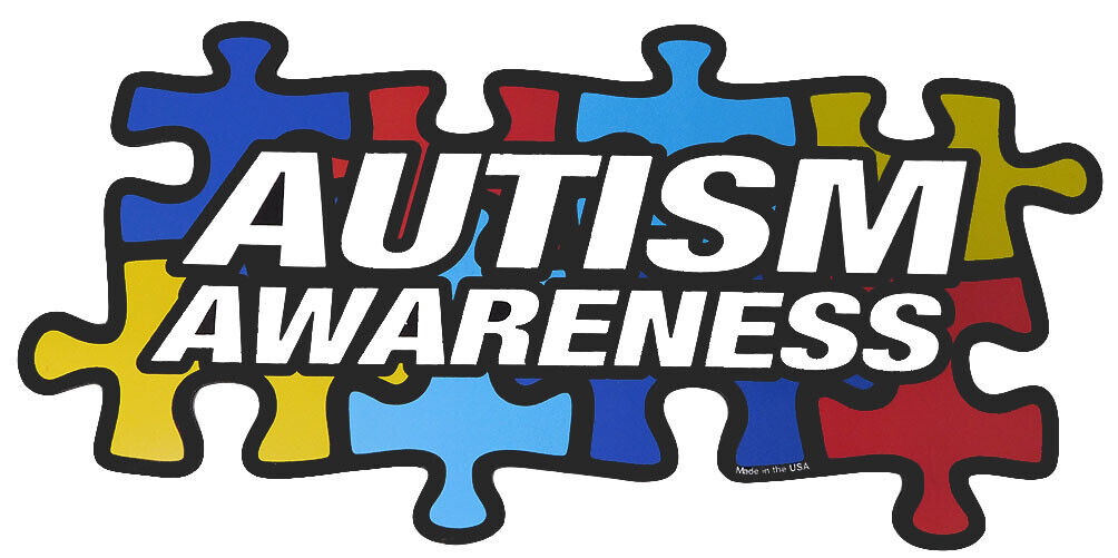 Autism Awareness Puzzle Asperger\'s Syndrome Car Fridge Magnet Made In USA