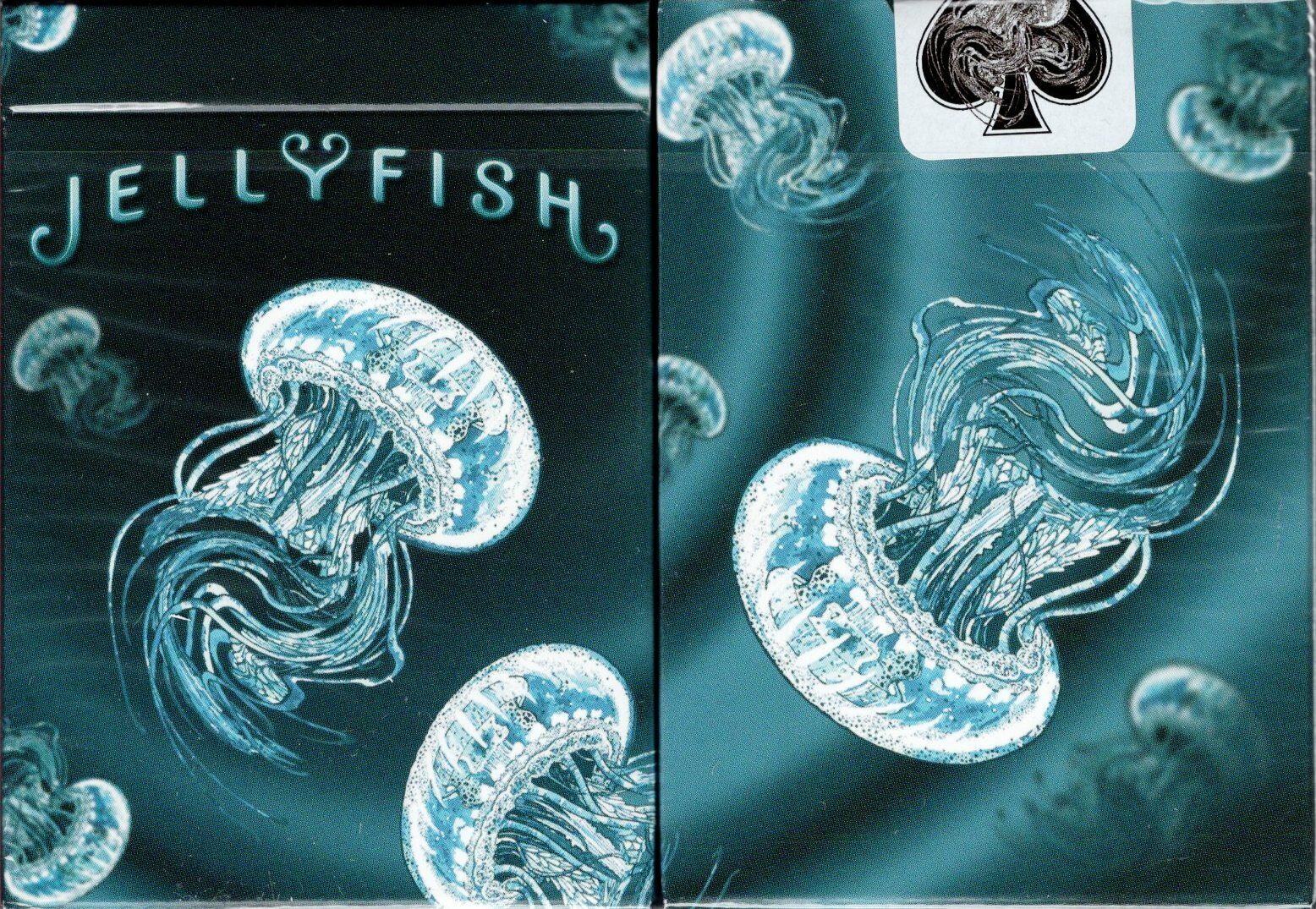 Jellyfish Playing Cards Poker Size Deck USPCC Custom Limited New Sealed