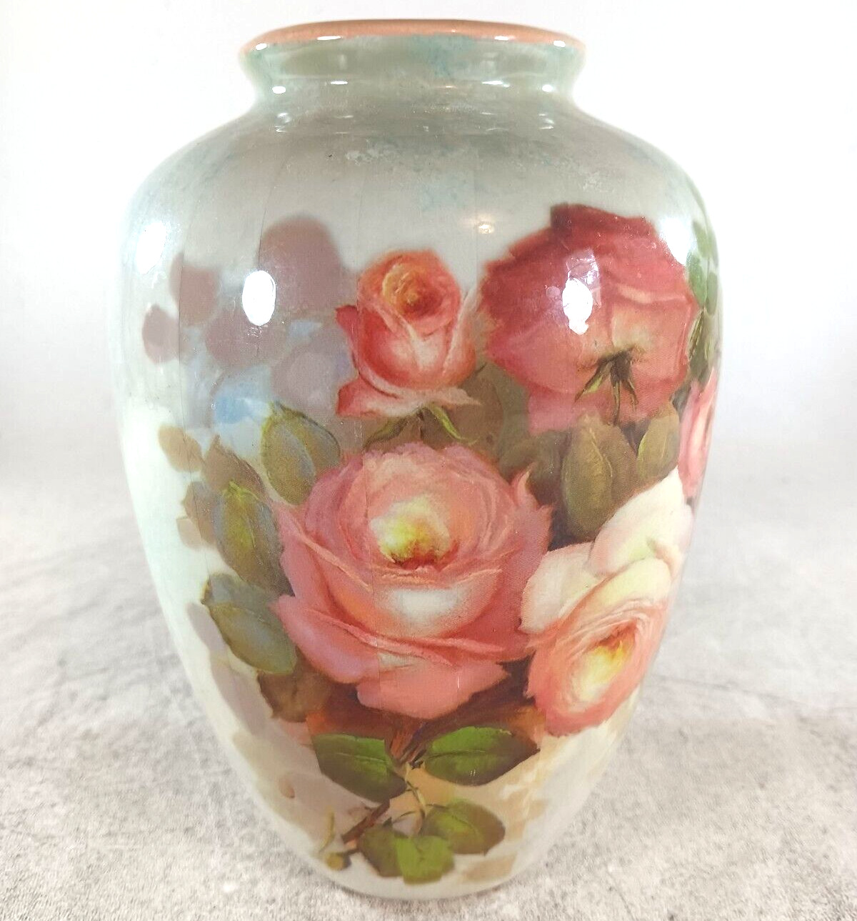 Peony Floral Ceramic Vase 7\