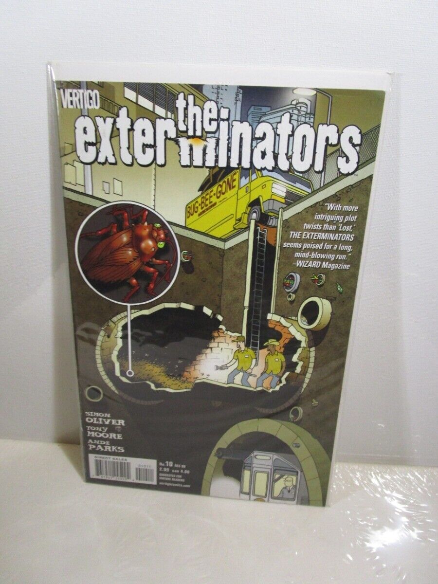 Exterminators, The #10 DC/Vertigo Comics December Dec 2006 Bagged Boarded