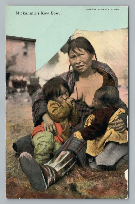 Breastfeeding Inuit Mother 