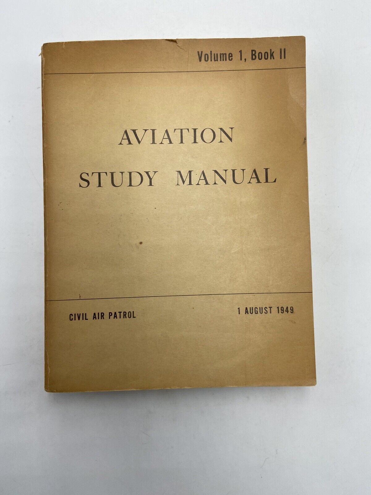 1949 AVIATION STUDY MANUAL - Civil Air Patrol - Volume I, Book II