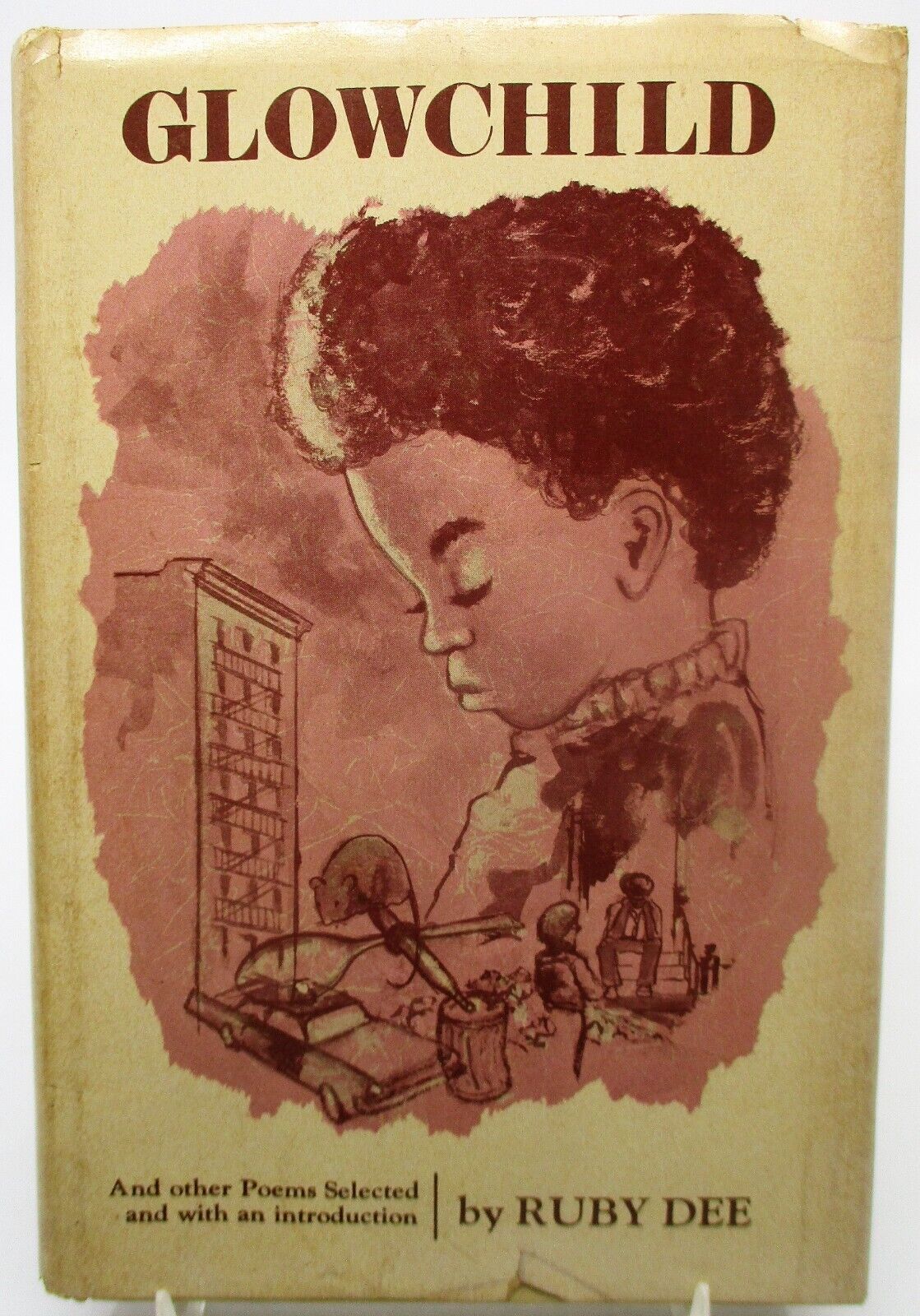 1972 Glowchild and other Poems by Ruby Dee Author inscribed/Signed 1st Edition
