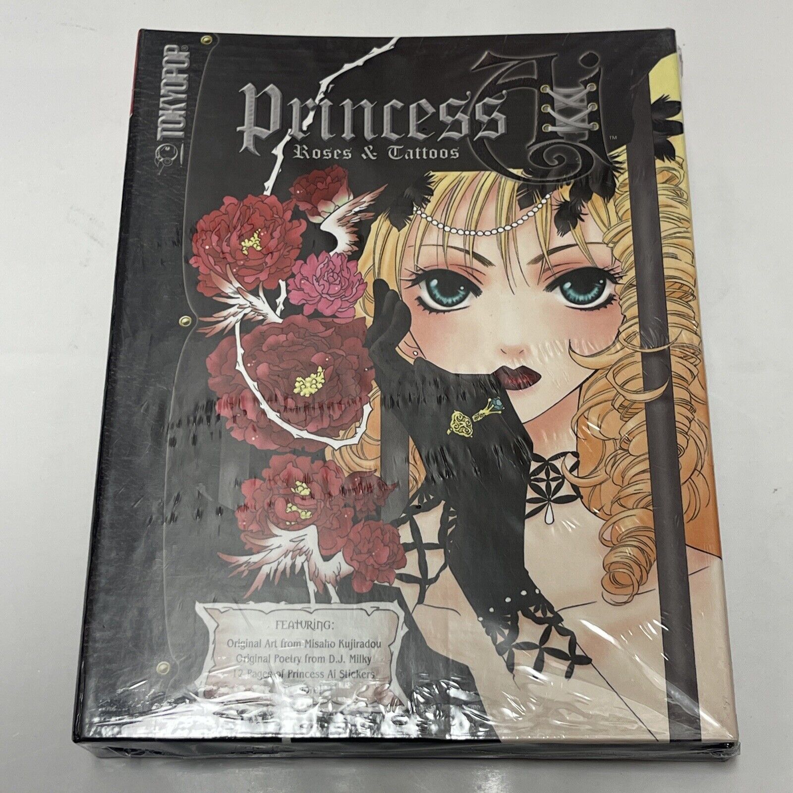 Princess Ai: Roses and Tattoos Tokyopop Art & Poetry Manga Anime English Sealed