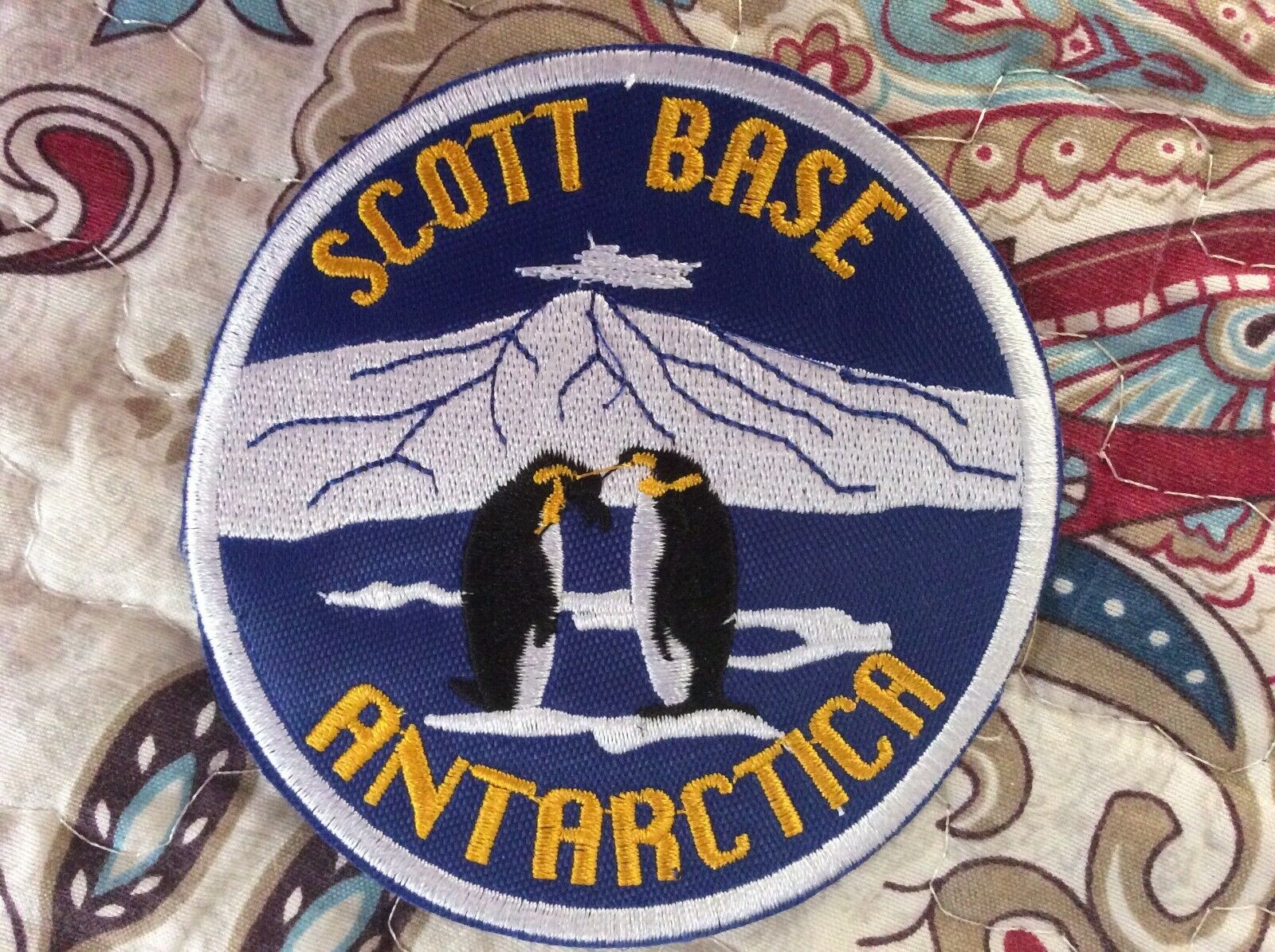 Patch Scott Base Antarctica New Zealand Ross Island Antarctic Penguin