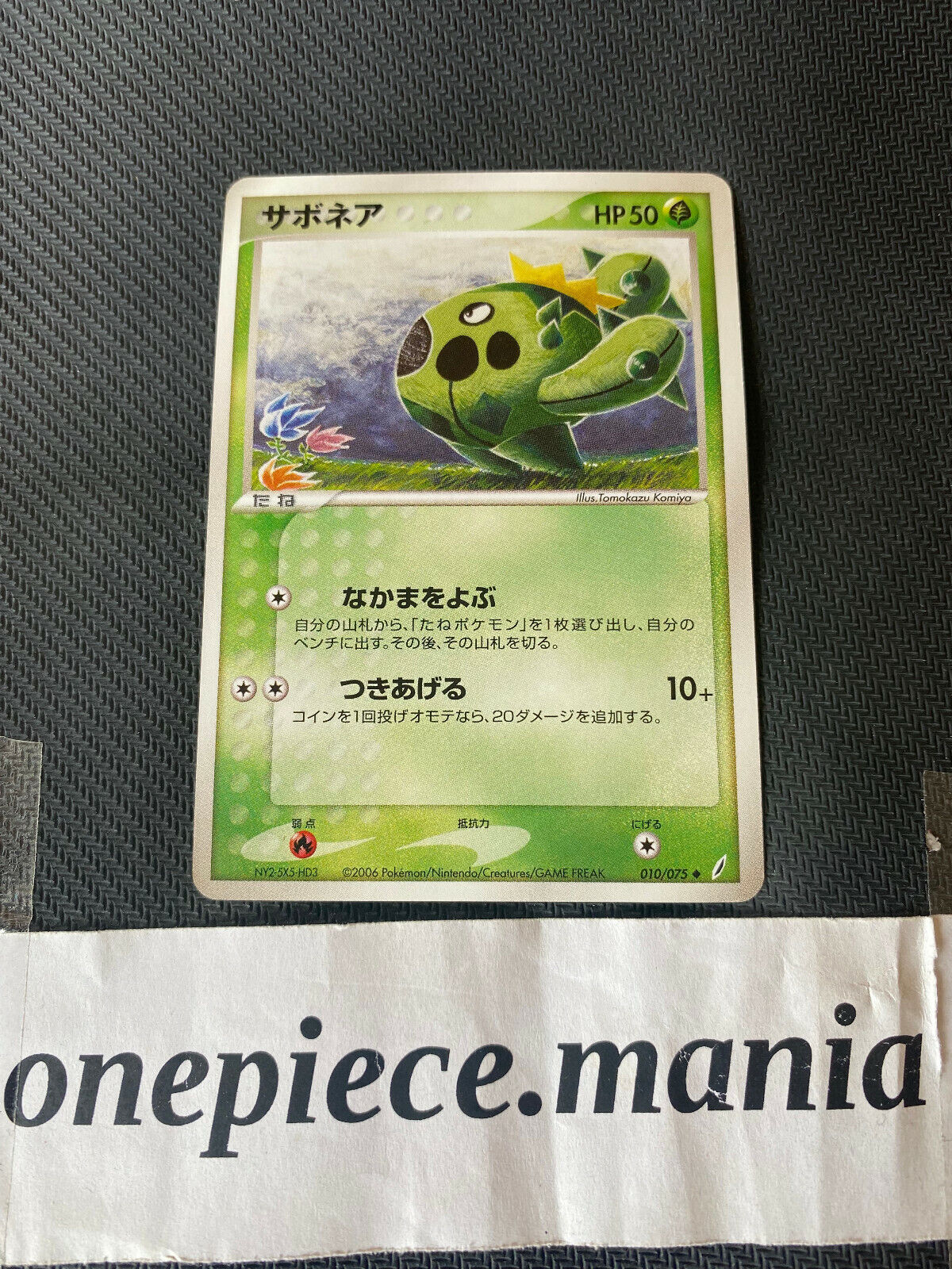 JAPANESE POKEMON CARD Cacnea 010/075