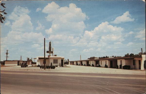 Idalou,TX Plaza Lodge Motel Lubbock County Texas Herald Photo Chrome Postcard