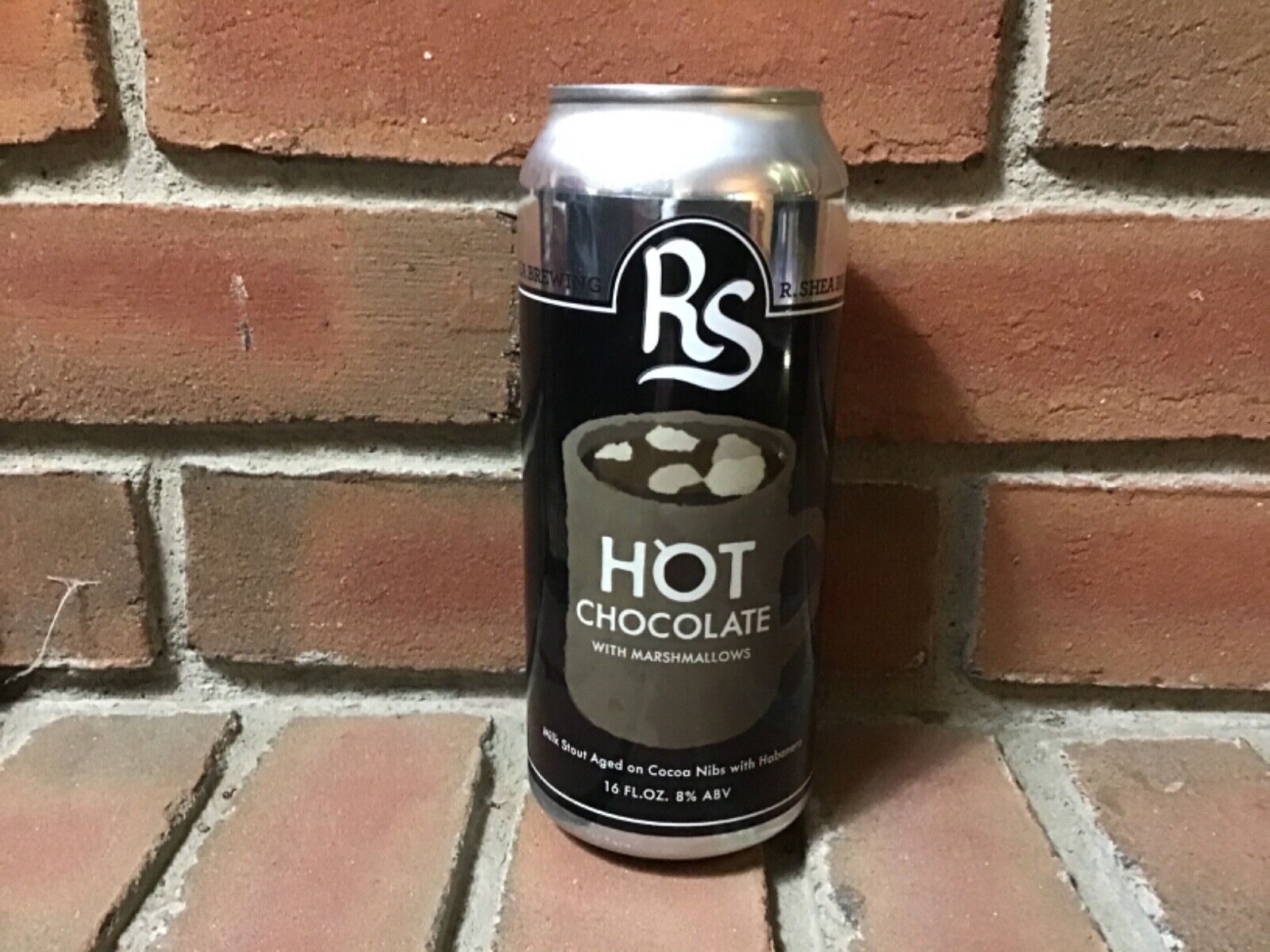 Hot Chocolate Milk Stout 16oz beer can
