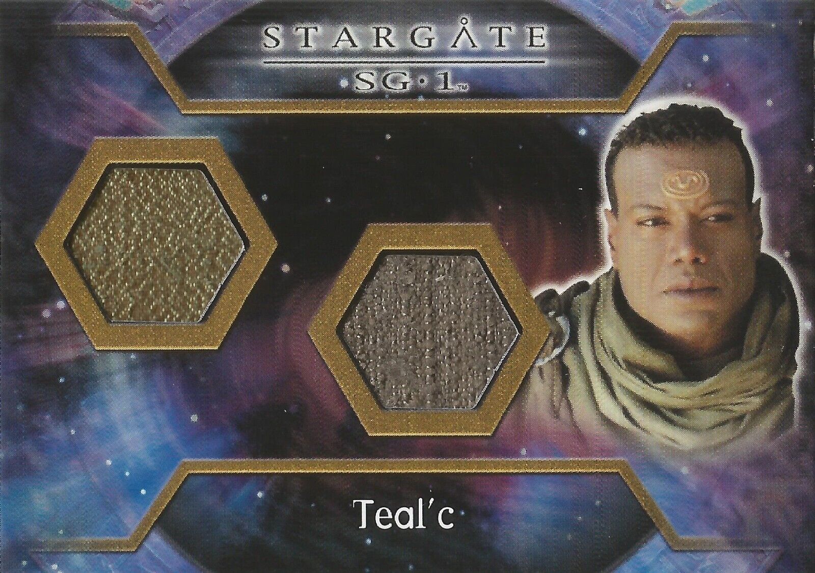STARGATE SG-1 HEROES DUAL COSTUME CHRISTOPHER JUDGE as TEAL\'C