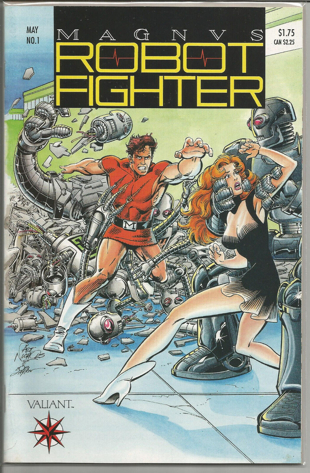 MAGNUS ROBOT FIGHTER #1 (V.2, 1991, Valiant) NM-M New/Old Stock 