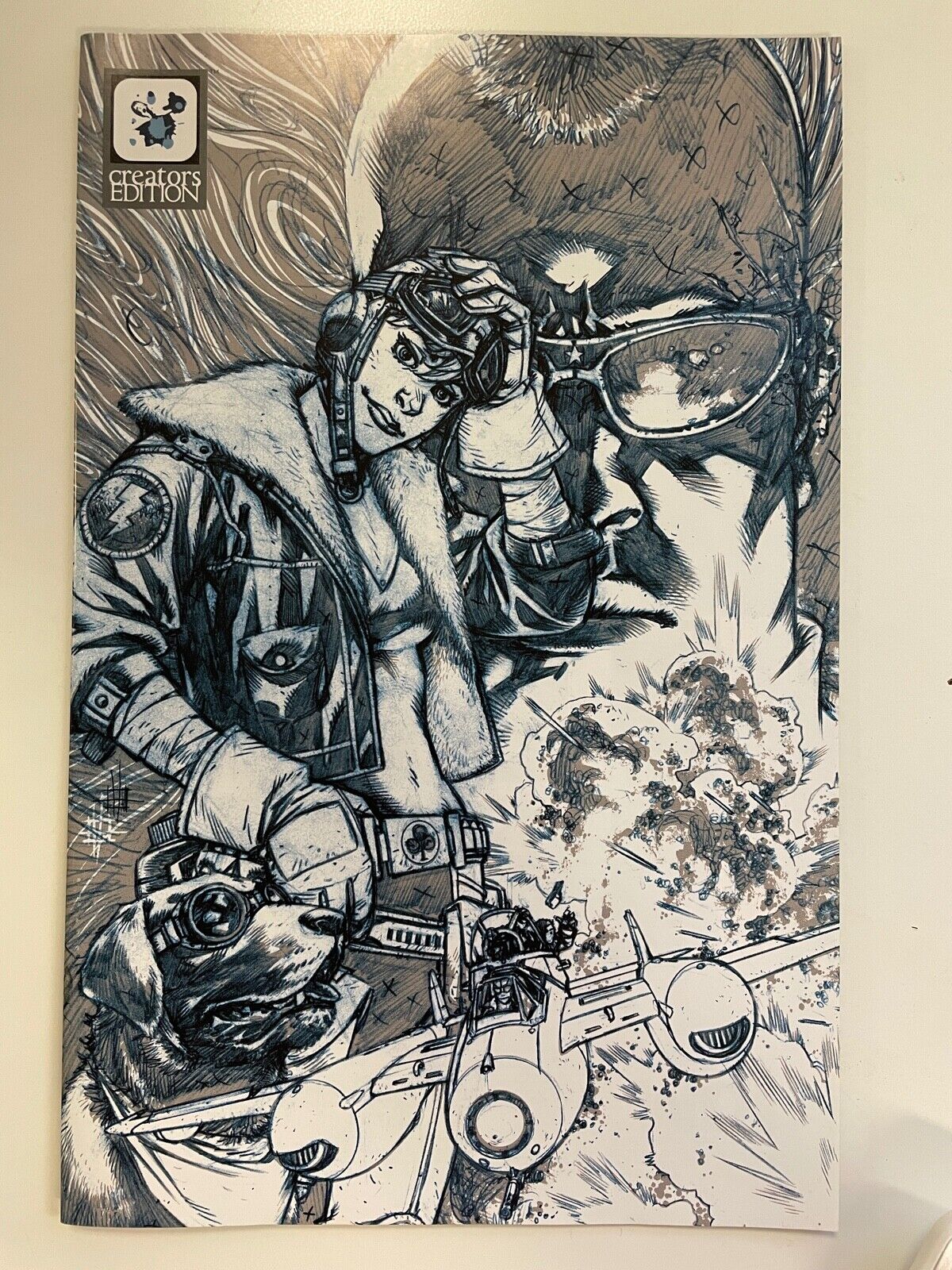 IDW WILD BLUE YONDER #1 CREATOR'S EDITION COVER : HTF : NM CONDITION
