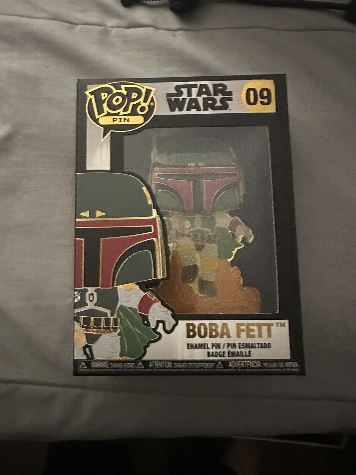 Funko Pop Pin Star Wars #9 Boba Fett