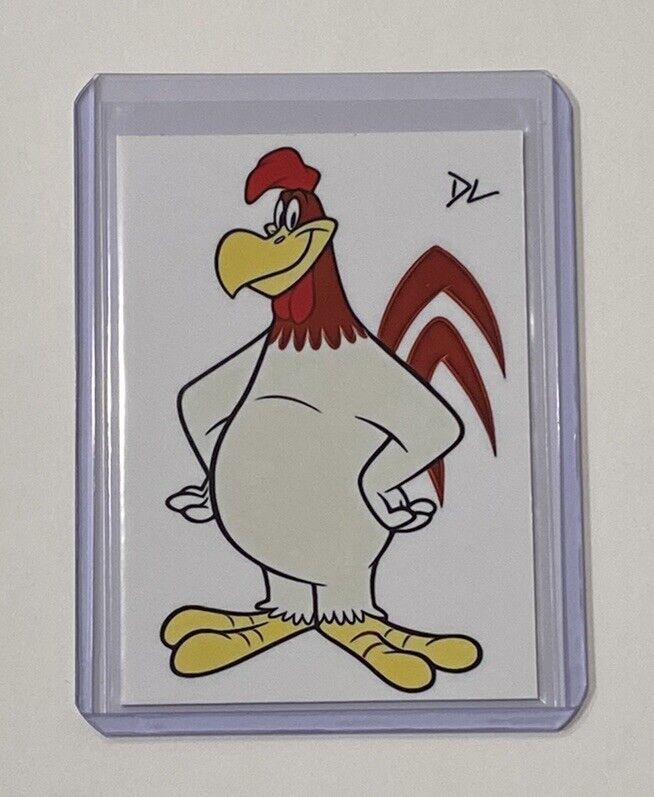 Foghorn Leghorn Limited Edition Artist Signed Looney Tunes Trading Card 3/10