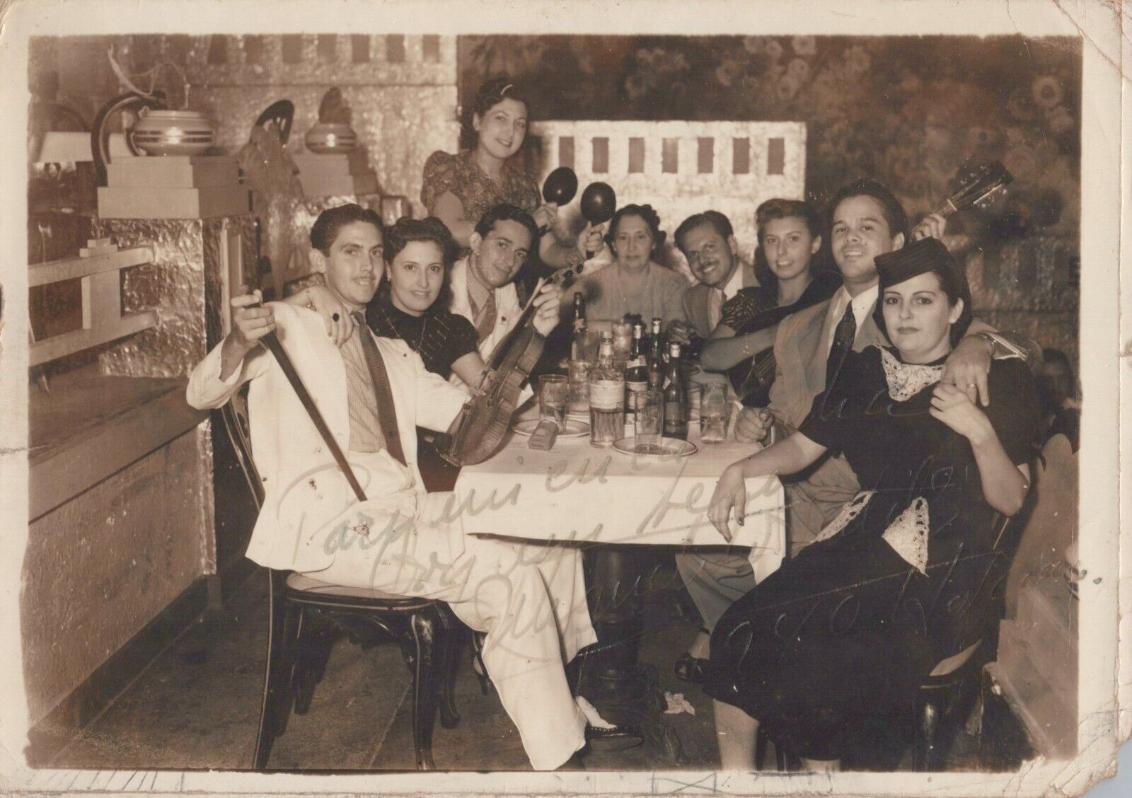 CUBA CUBAN SINGER MIGUELITO VALDES PORTRAIT SIGNED 1950s ORIGINAL Photo 536