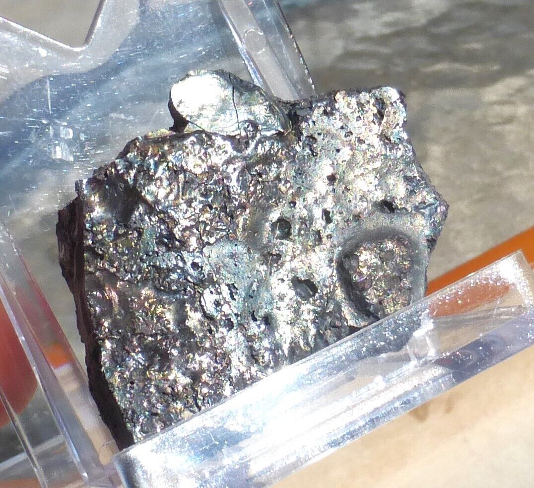 Iridescence Wolframite (Tungsten) ferberite specimen from New Mexico 28.78 gram