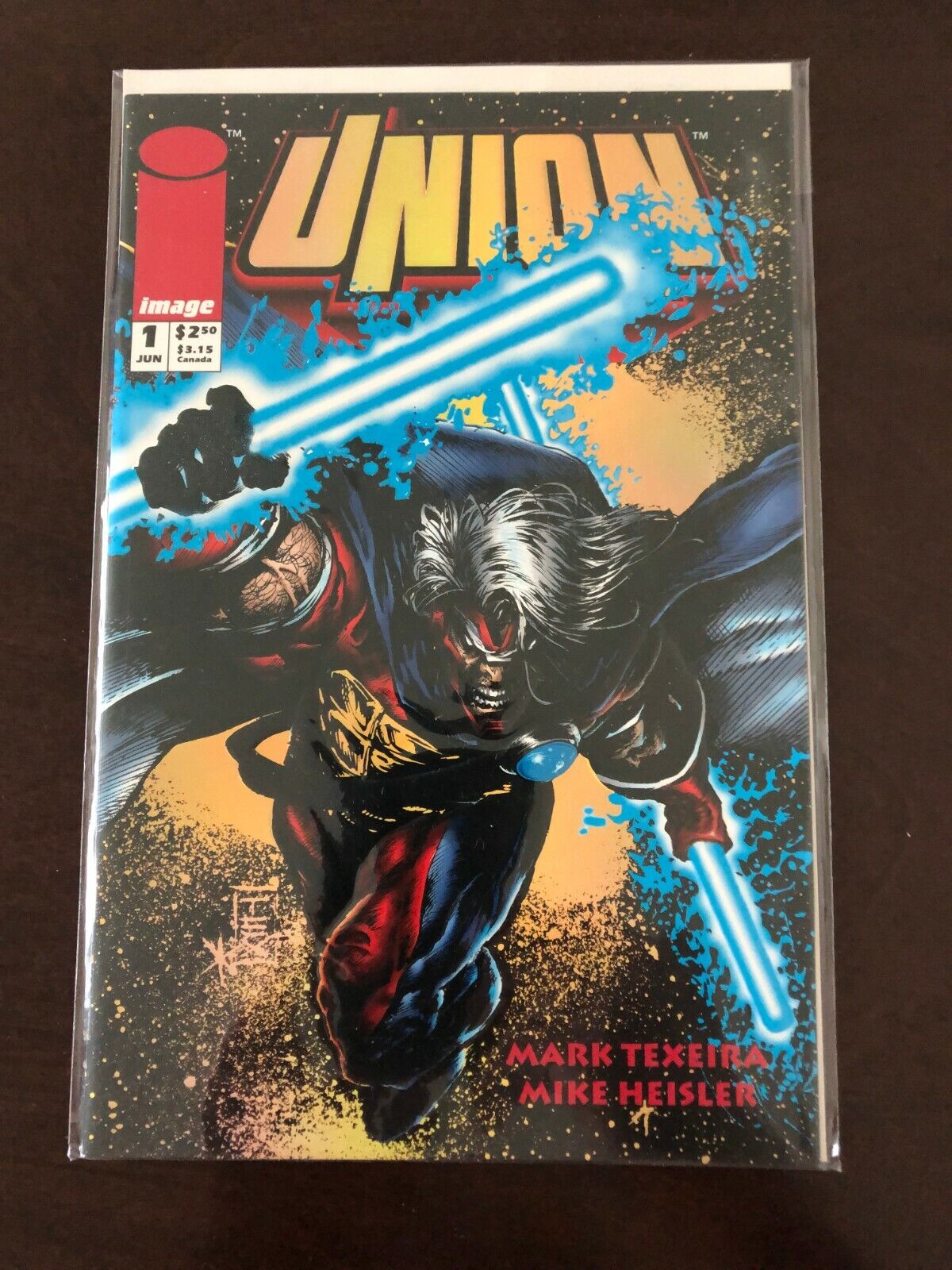Image Comics UNION #1 June 1993 Enhanced cover, 1st printing