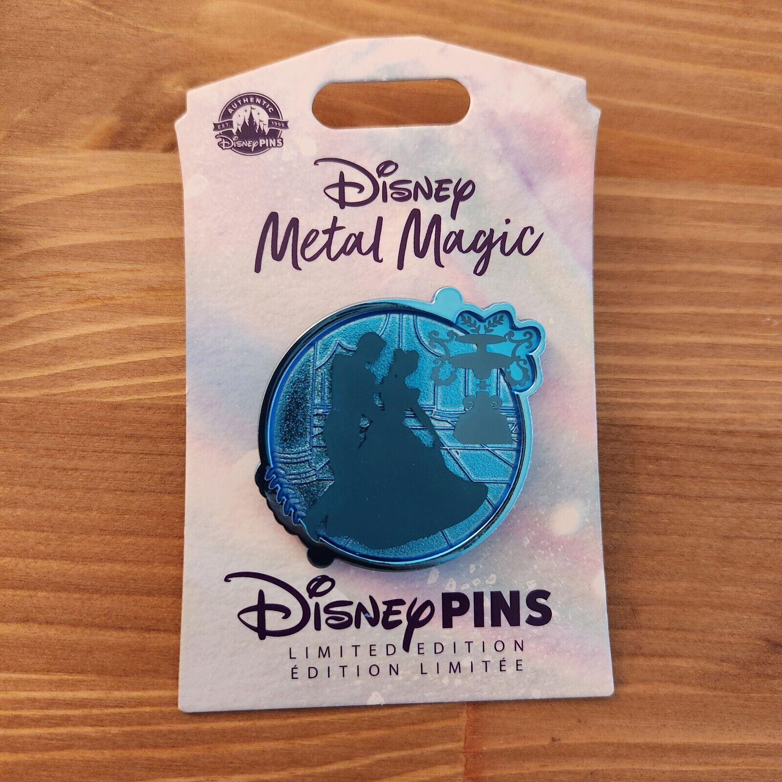 Cinderella & Prince Charming Cinderella Metal Magic \'23 Disney Pin