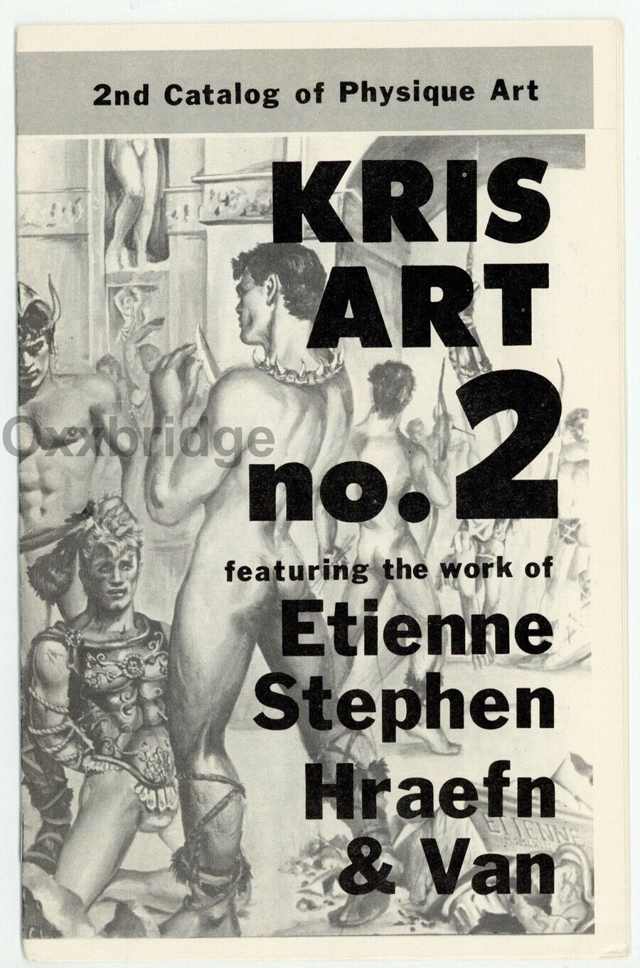 Kris Art #2 Dom Orejudos 1954 Etienne Gay Comic Art Chuck Renslow w/Order Form 