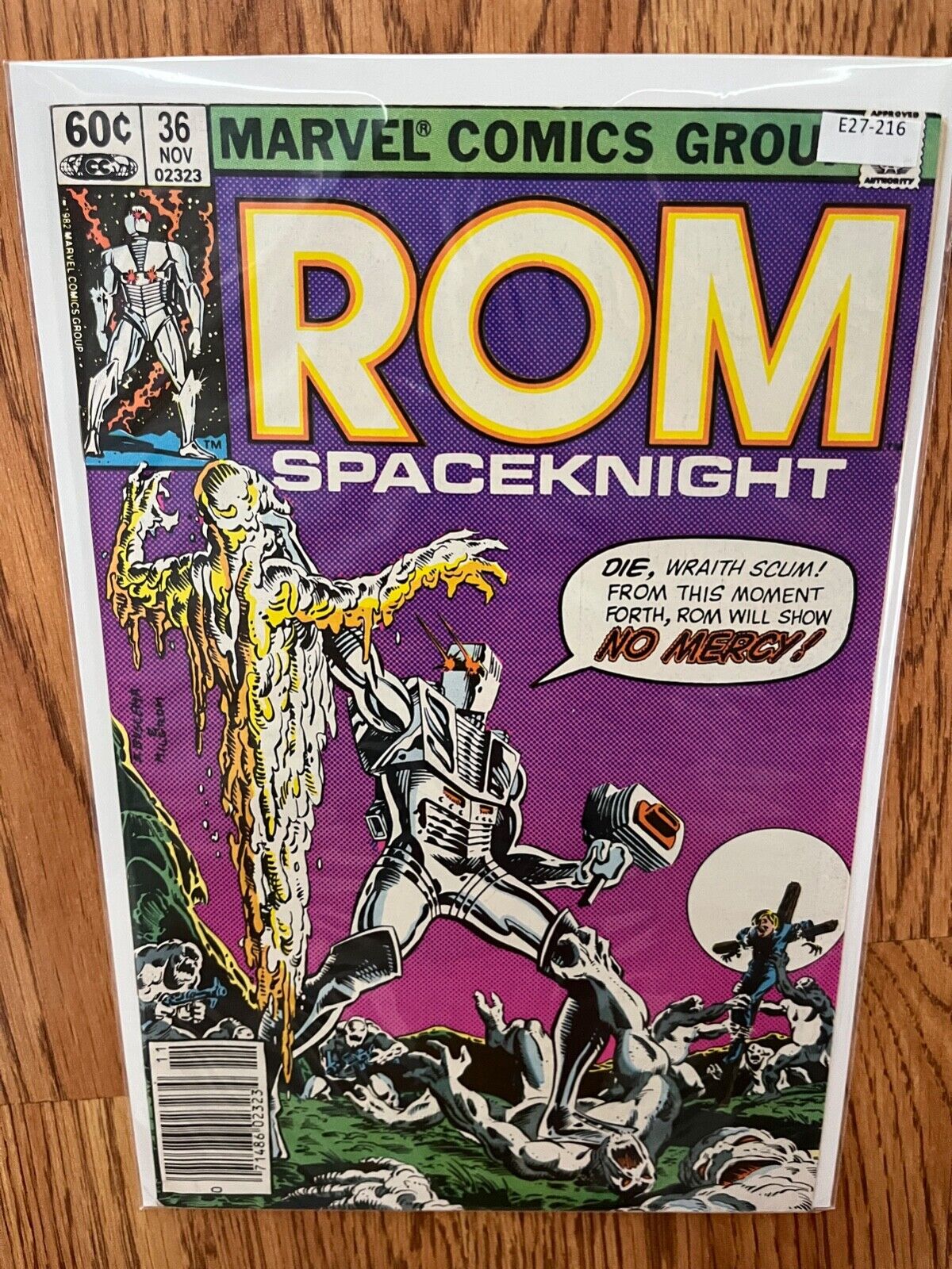ROM 36 Marvel Comics Newsstand 7.5 E27-216
