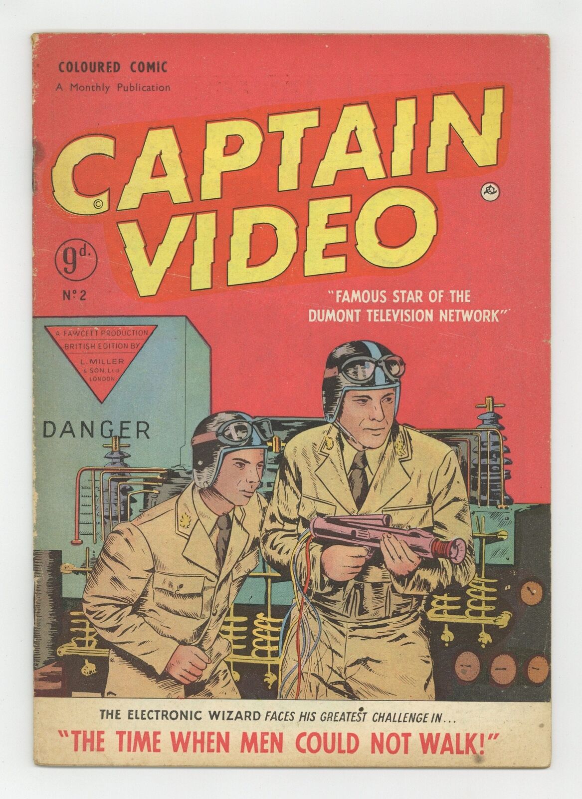 Captain Video #2 GD/VG 3.0 1951 UK DELETE