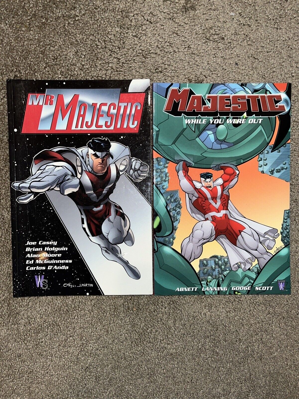 Mr. Majestic Comics Tpb (2001 Series) - Two Volumes In Excellent Condition